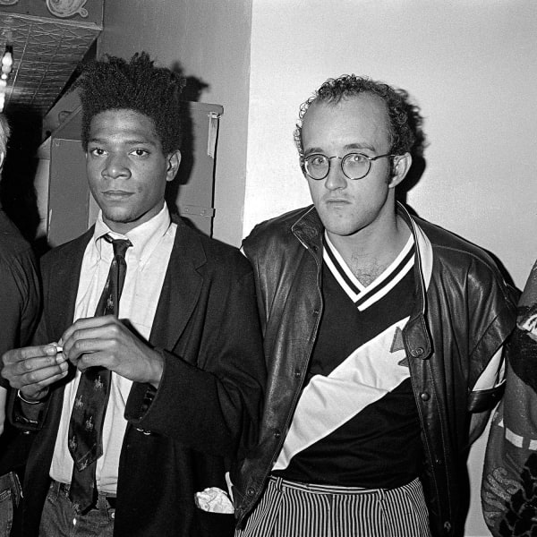 Basquiat and haring friendship