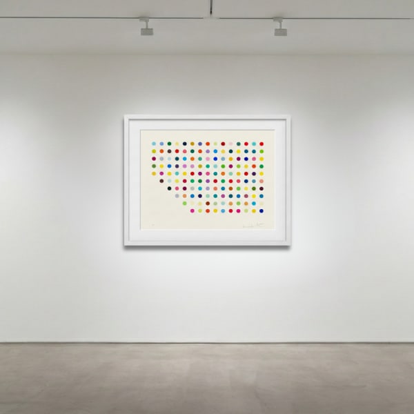 Damien Hirst Spots Minimalism, Medicine, and Order