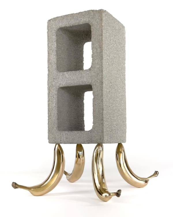 Andrew Orloski Fruits Of Labor, 2023 Cast bronze and concrete 20.5 x 16 x 16 in 52 x 41 x 41 cm Unique