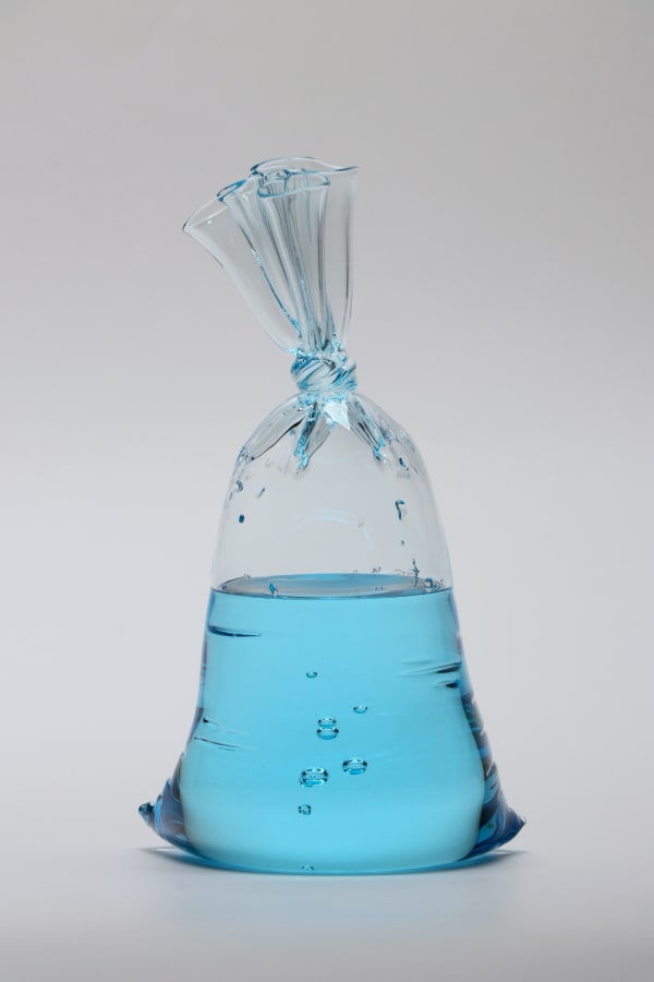 Dylan Martinez BL 26, 2023 Hand blown glass sculpture 8 1/2 x 4 3/4 x 3 1/4 in 21.6 x 12.1 x 8.3 cm Unique