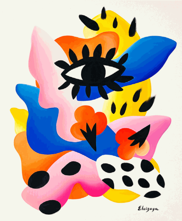 Lorena Eloizaga Las Espinas, 2023 Acrylic on canvas 63 3/4 x 51 1/8 in 162 x 130 cm