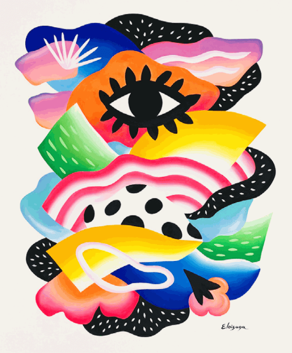 Lorena Eloizaga Ester, 2023 Acrylic on canvas 63 3/4 x 51 1/8 in 162 x 130 cm
