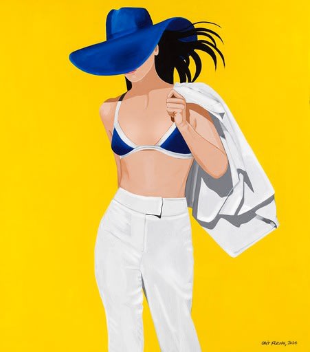 Orit Fuchs VIvid 160, 2024 Acrylic on canvas 63 x 75 in 160 x 190.5 cm