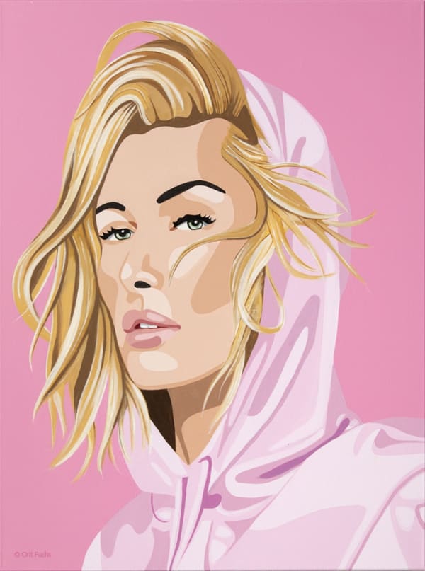 Orit Fuchs Vivid 105, 2022 Acrylic on canvas 36 5/8 x 48 3/8 in 93 x 122.9 cm