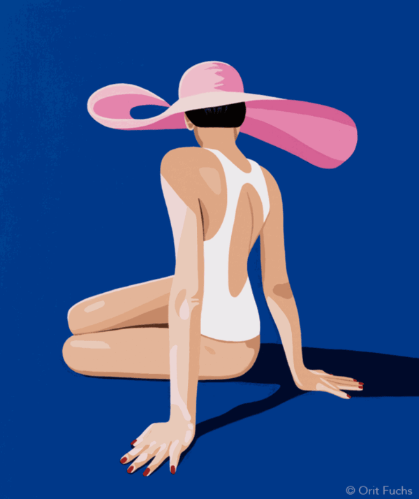 Orit Fuchs Vivid 105, 2022 Acrylic on canvas 36 5/8 x 48 3/8 in 93 x 122.9 cm