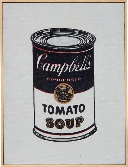 RICHARD PETTIBONE Andy Warhol, 'Campbell’s Soup Can', 1962, 1987