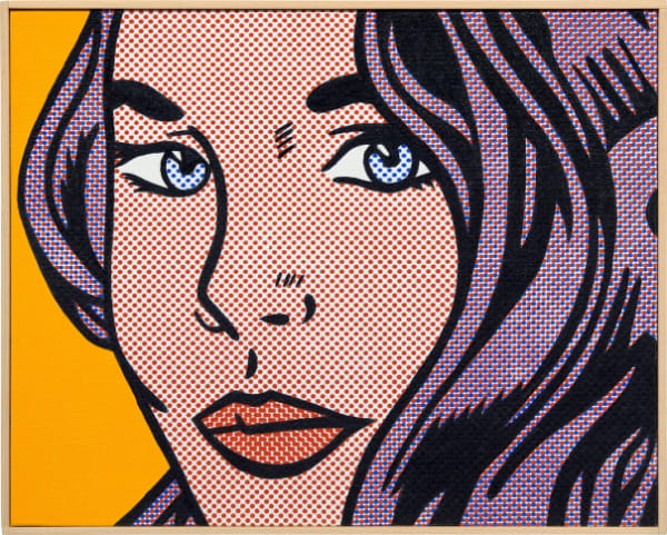 RICHARD PETTIBONE Roy Lichtenstein, 'Seductive Girl', 1964 Purple-Yellow, 2009