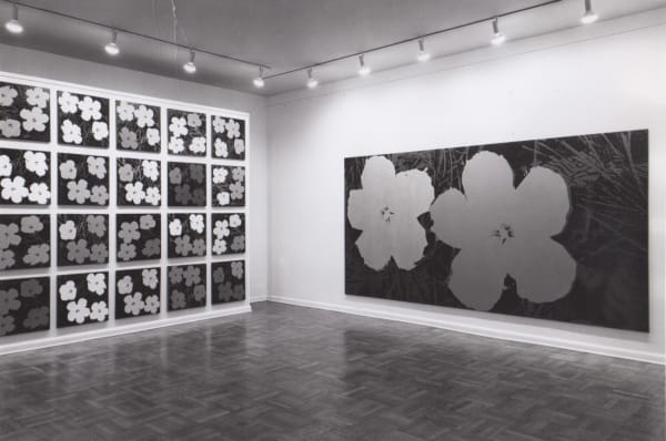 Andy Warhol Flowers Castelli Gallery