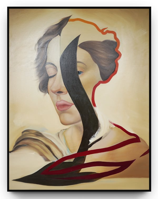 Fabio La Fauci It Moves Slowly, It Passes Quickly, 2024 Oil on canvas 39 3/8 x 51 1/8 in 100 x 130 cm Unique