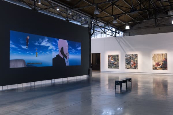 Emmanuel Van der Auwera, Teen Spirit, installation view BPS22, Charleroi, 2022. Photo credit Leslie Artamonow