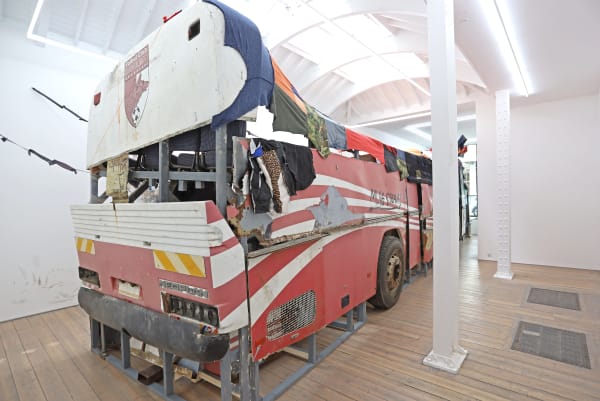 Marcin Dudek, Neoplan, 2023, installation view NEOPLAN, Edel Assanti, London, 2023. Courtesy Edel Assanti, London