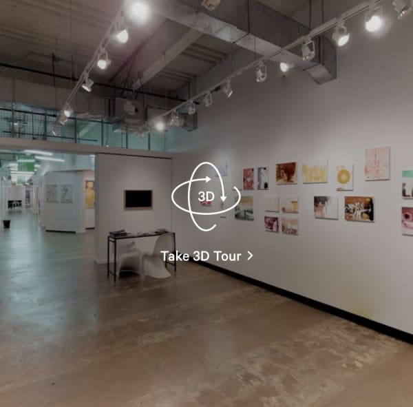 Artland 3D view of Our Dallas Art Fair Booth