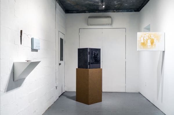 TR Ericsson, exhibition view "Is This You?", Neue Welt, Nashville, 2025.