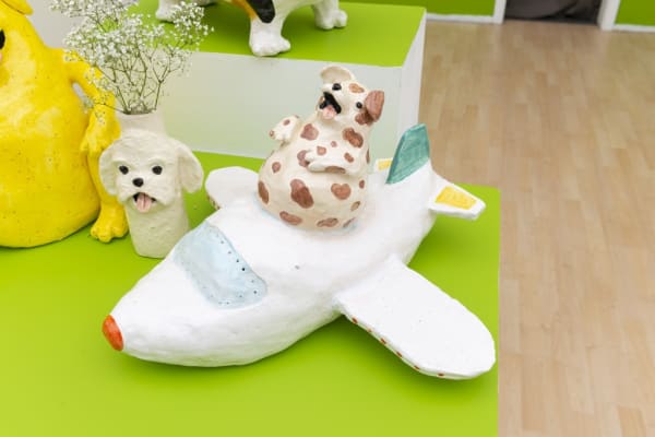 Katie Kimmel "Dog Park" installation view