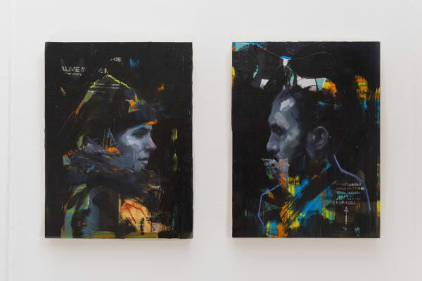 John Wentz "Navigation Unknown" installation view