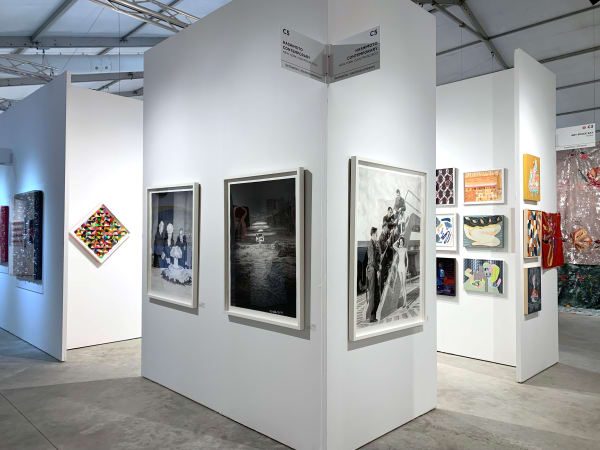 Hashimoto Contemporary booth at CONTEXT Art Miami