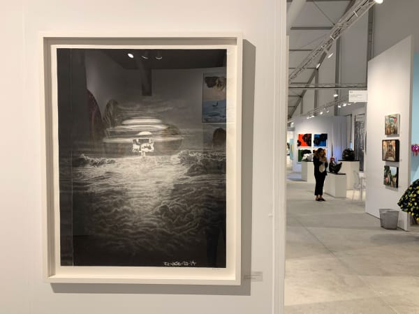 Hashimoto Contemporary booth at CONTEXT Art Miami