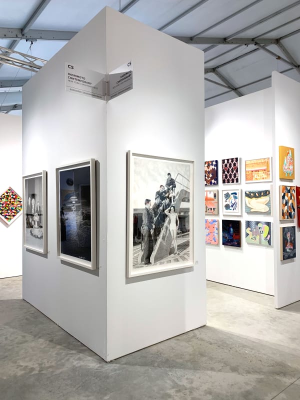 Hashimoto Contemporary booth at CONTEXT Art Miami