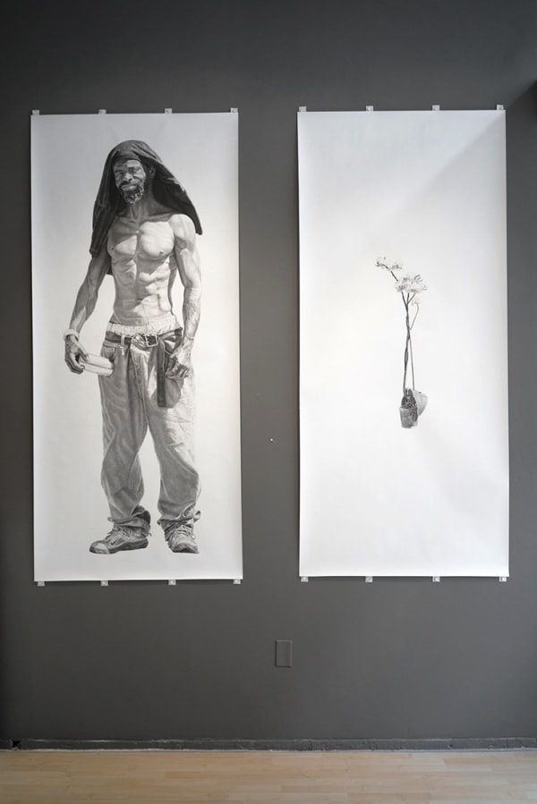 Installation image from Joel Daniel Phillips' solo exhibition Belongings 