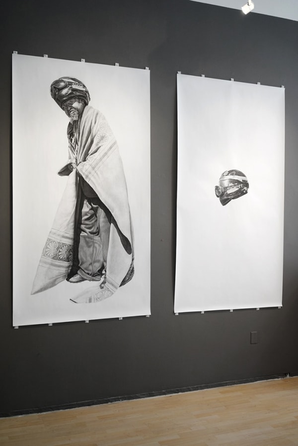 Installation image from Joel Daniel Phillips' solo exhibition Belongings 