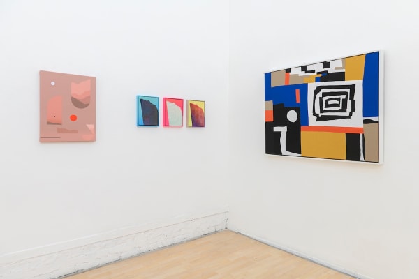 Installation image from the "In The Abstract" exhibition at Hashimoto Contemporary SF