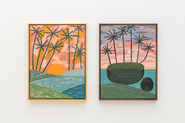 Installation image from the "In The Abstract" exhibition at Hashimoto Contemporary SF