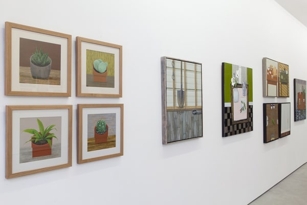 Installation image from Gabe Langholtz & Karen Lederers exhibition "Common Place" at Hashimoto Contemporary NYC