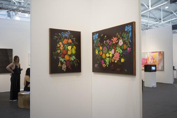 Installation detail of Art Market SF