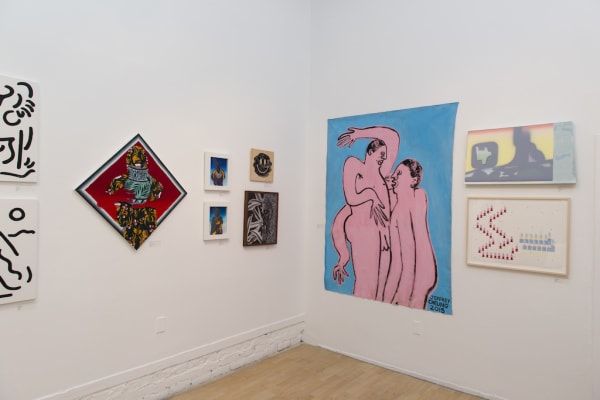Installation image from the Tomorrow group exhibition at Hashimoto Contemporary SF
