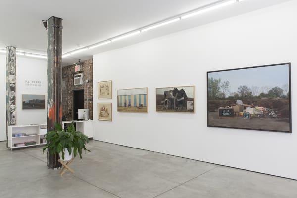 Installation image of Pat Perry's exhibition "Sensemaking" at Hashimoto Contemporary NYC