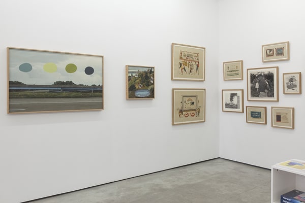 Installation image of Pat Perry's exhibition "Sensemaking" at Hashimoto Contemporary NYC