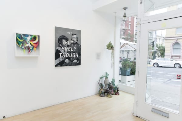 Install of 'Summer Group Show' 2015