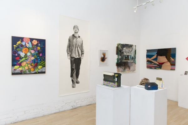 Install of 'Summer Group Show' 2015