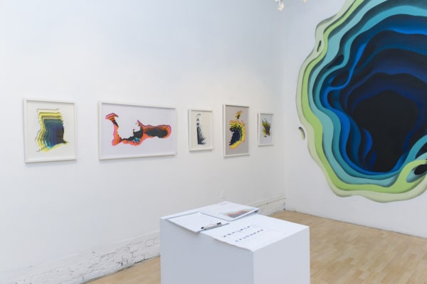 Installation view of 1010 'Limbus' 2015