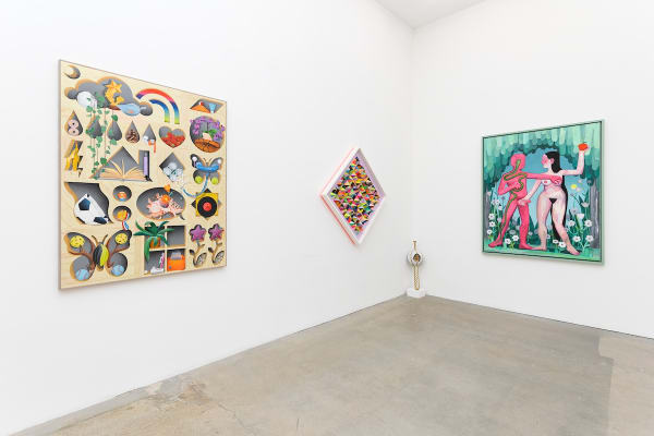 Gallery installation view of Hashimoto Contemporary LA