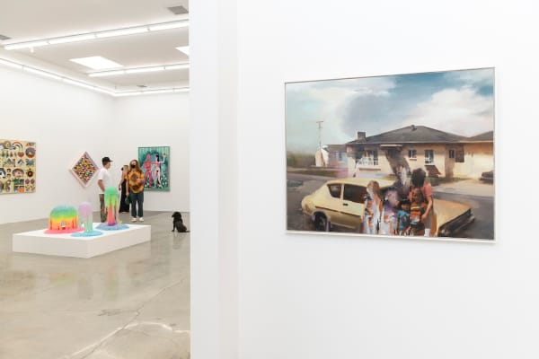 Gallery installation view of Hashimoto Contemporary LA