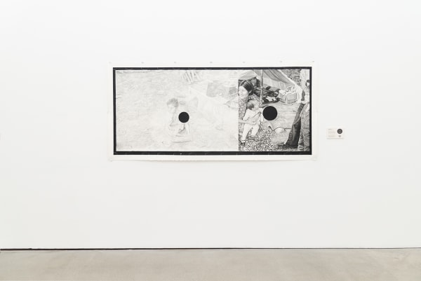 Joel Daneil Phillips - installation view of Killing the Negative at Hashimoto Contemporary Los Angeles