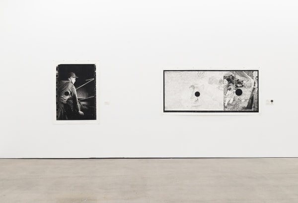 Joel Daneil Phillips - installation view of Killing the Negative at Hashimoto Contemporary Los Angeles