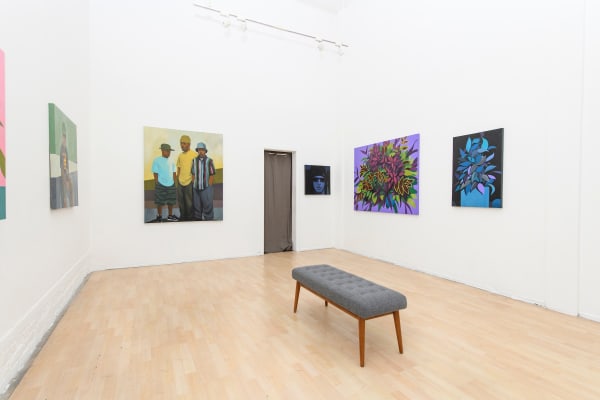 install photo of Dennis Brown's show at Hashimoto Contemporary San Francisco 