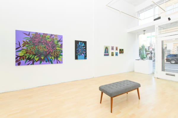 install photo of Dennis Brown's show at Hashimoto Contemporary San Francisco 