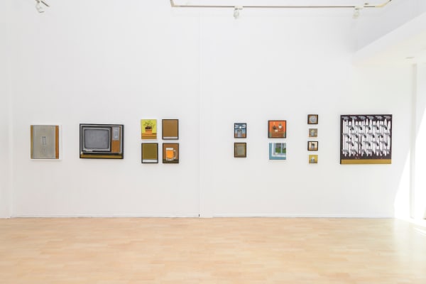 installation view of Gabe Langholtz solo show at Hashimoto San Francisco 