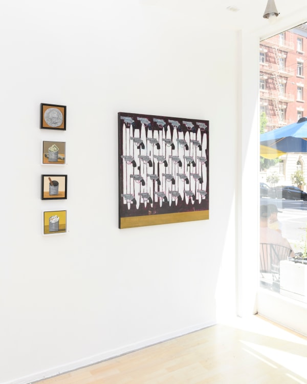 installation view of Gabe Langholtz solo show at Hashimoto San Francisco 