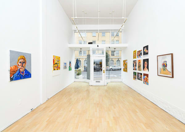 Installation image of Emilio Villalba's work at Hashimoto Contemporary LA