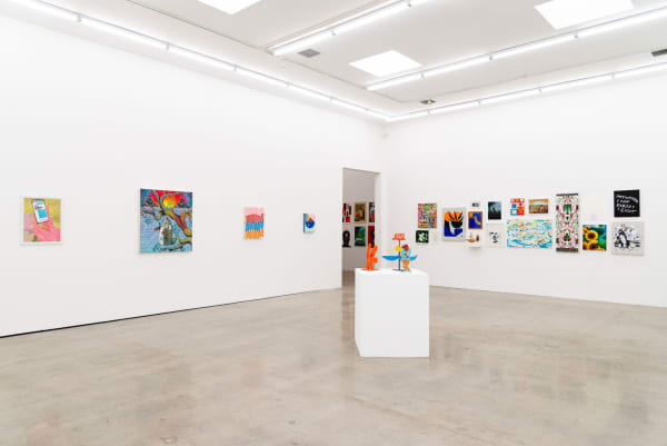 Installation image of group exhibition A Decade of the Jaunt at Hashimoto Contemporary Los Angeles