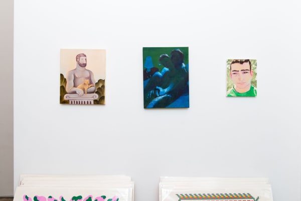 Installation shot of the group exhibition Are You A Friend Of Dorothy? at Hashimoto Contemporary LA.