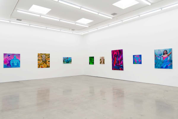 Installation shot of the group exhibition Are You A Friend Of Dorothy? at Hashimoto Contemporary LA.