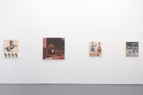 Installation image of Madeleine Tonzi and Keya Tama exhibition