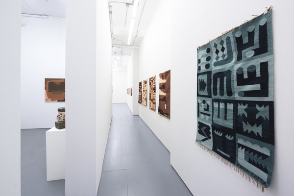 Installation image of Madeleine Tonzi and Keya Tama exhibition