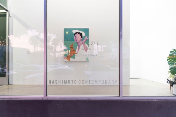 Installation image of group exhibition For The Love of Dog at Hashimoto Contemporary Los Angeles