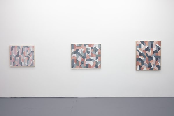Installation image of Scott Albrecht exhibition "The Shadow of The Sun"